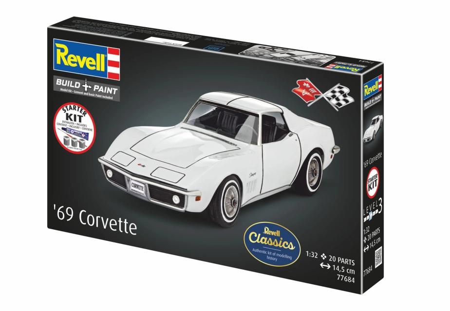 Starter Kit auto 77684 - Corvette C3 (1:32)