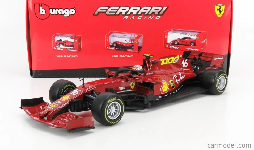 Bburago Ferrari F1  Sf1000 Team Scuderia Ferrari N 16 1:18, červená