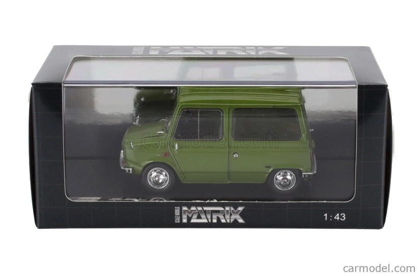 Matrix modely v mierke DAF Kalmar 1971 1:43 Zelená