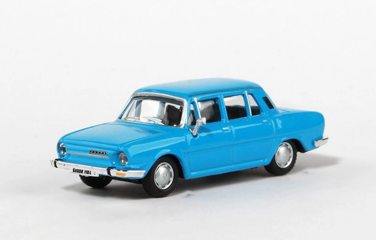 Abrex Škoda 110L (1973) 1:72 – modrá svetlá