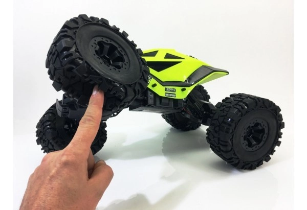 RC auto Crawler 4WD RTR, žltá
