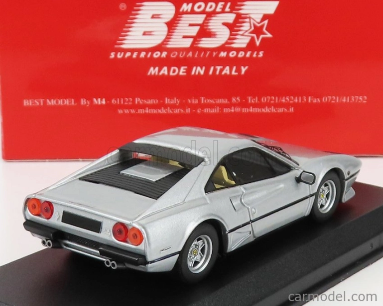Najlepší model Ferrari 208 Gtb Turbo Salone Automobile Torino 1982 1:43 Silver