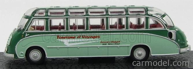 Edicola Setra Kassbohrer S8 Autobus Tourisme Et Voyages 1951 - Damage Display Box 1:72 2 Tóny Zelené
