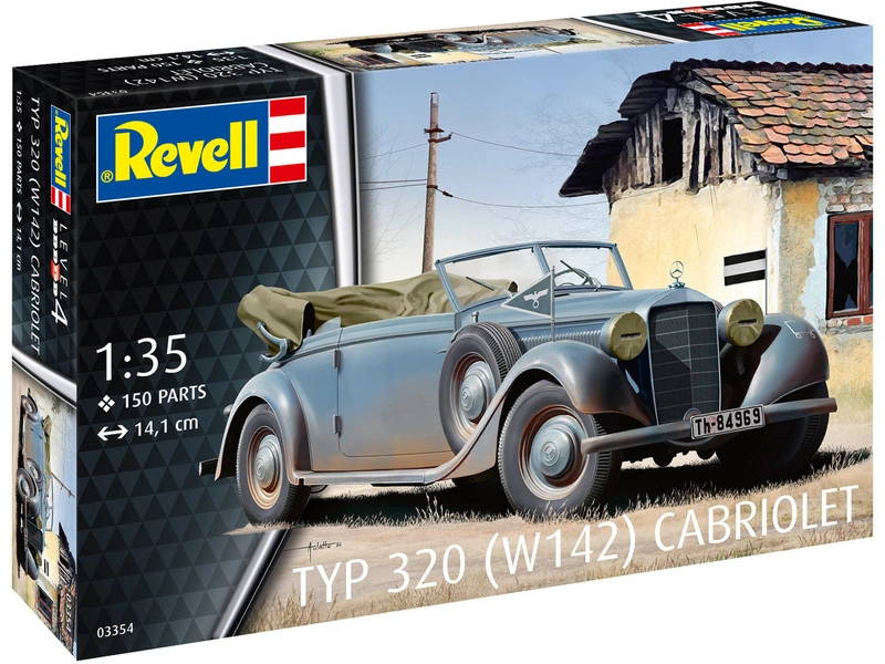 Revell Mercedes-Benz Typ 320 (W142) Cabriolet (1:35)