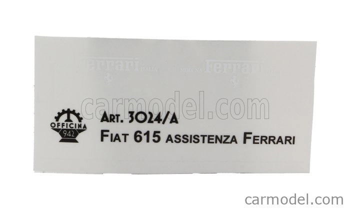 Officina-942 Fiat 615n Van Assistenza Team Scuderia Ferrari 1952 1:76 /