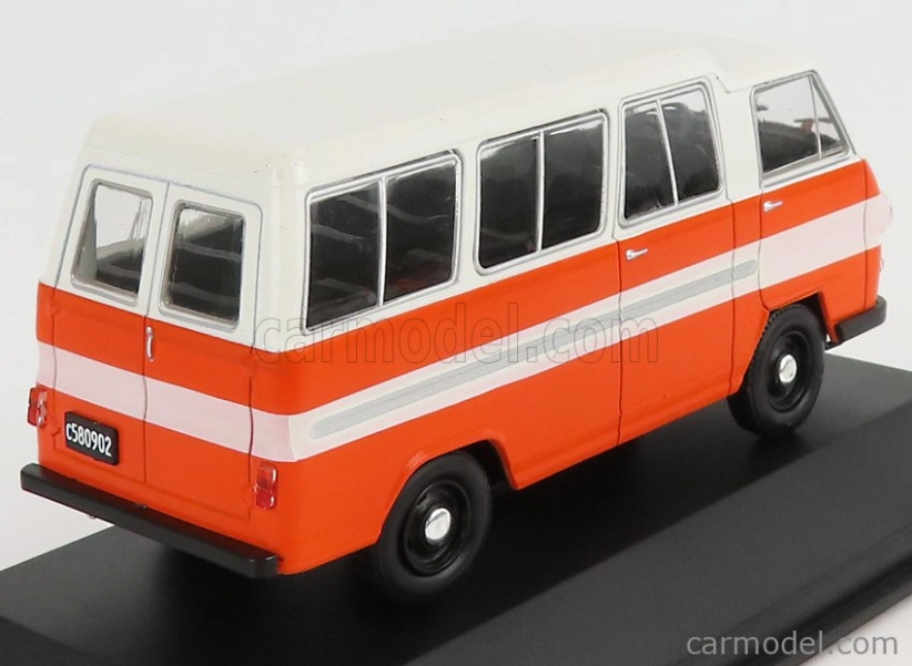 Edicola IME Rastrojero F71 Scuolabus Transporte Escolar 1974 1:43 Biela oranžová