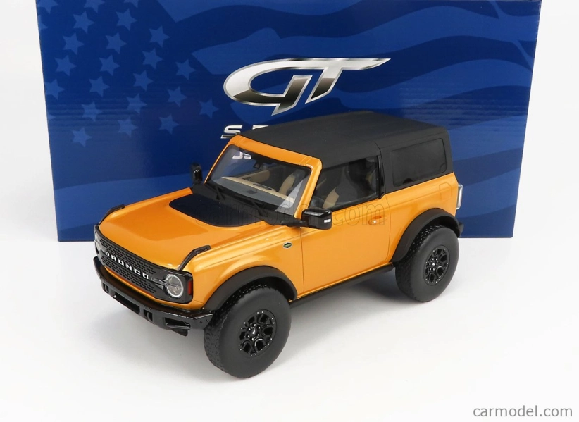 Gt-spirit Ford usa Bronco Wildtrack 2021 1:18 Žltá s čiernou