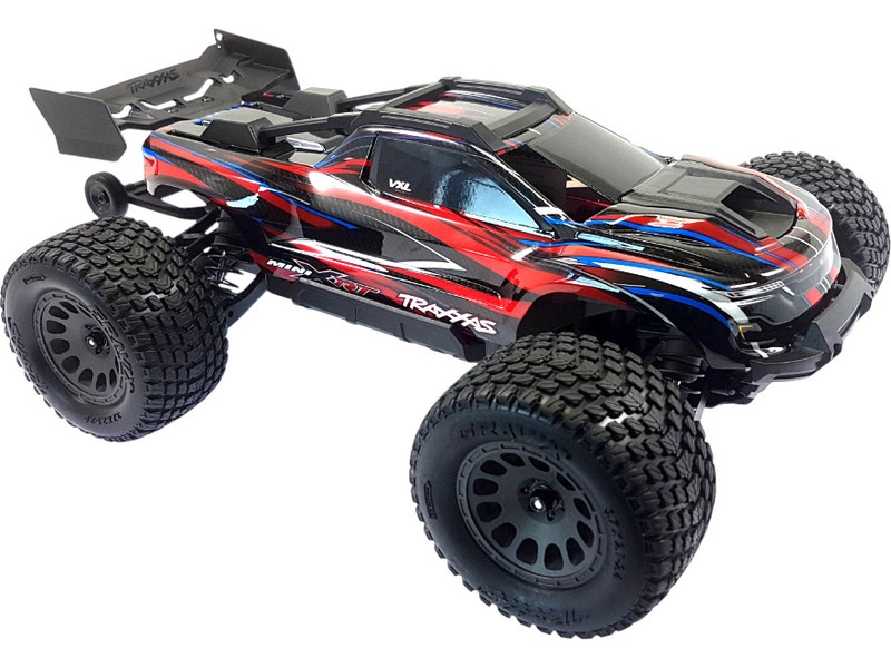 Traxxas Mini XRT V1 1:12 VXL-3s 4WD RTR červená