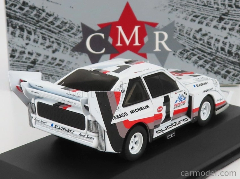 Cmr Audi Quattro Sport S1 E2 N 1 Winner Rally Pikes Peak Hill Climb 1987 W.rohrl 1:43 Žlutá Bílá Červená