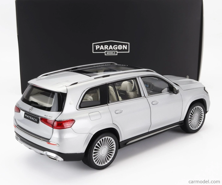 Paragon-models Mercedes benz Maybach Gls-class Gls600 4-matic (x167) 2019 1:18 Strieborný