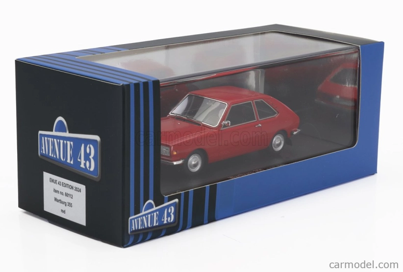 Avenue43 Wartburg 355 Germany 1968 1:43 Red
