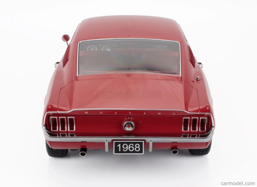 Ford usa Mustang Gt Fastback Coupe 1968 1:12 Červená