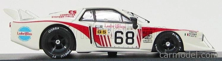 Best-model Lancia Beta Montecarlo N 68 24h Le Mans 1981 Finotto - Pianta - Schoen 1:43 Bílá