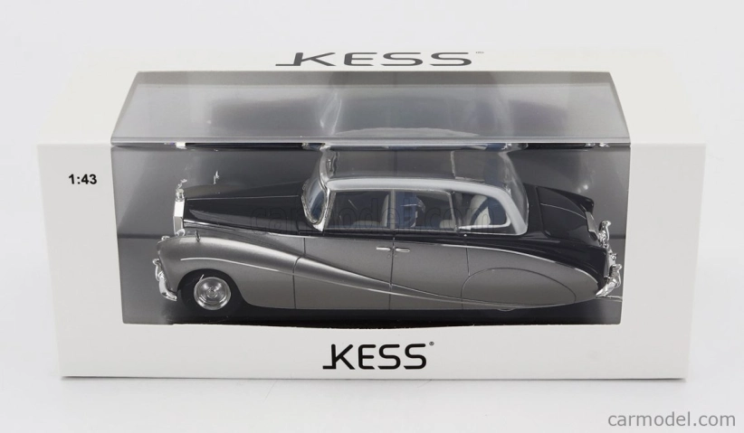 Kess-model Rolls royce Silver Wraith Perspex Top Saloon 1956 - farba vyrobená v roku 1964 pre film - Joy House 1:43 Silver Blue