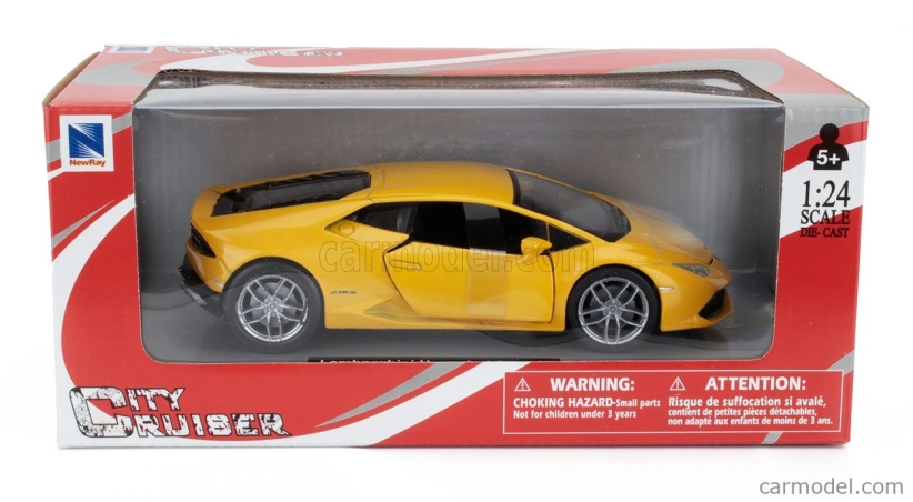 Newray Lamborghini Huracan Lp610-4 2014 1:24 Žlutá