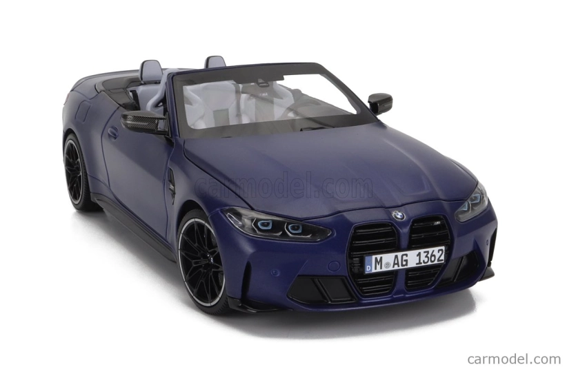 Minichamps BMW radu 4 M4 (g83) Cabriolet 2020 1:18 Matt Blue