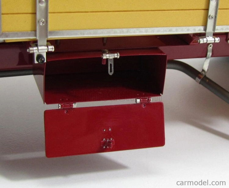 Cmc Mercedes Benz Lo2750 Lkw Platform Truck Cassonato 1933 1:18 žltá červená