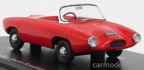 Autocult Lightbum Zeta Sports Roadster Spider 1963 1:43 Red