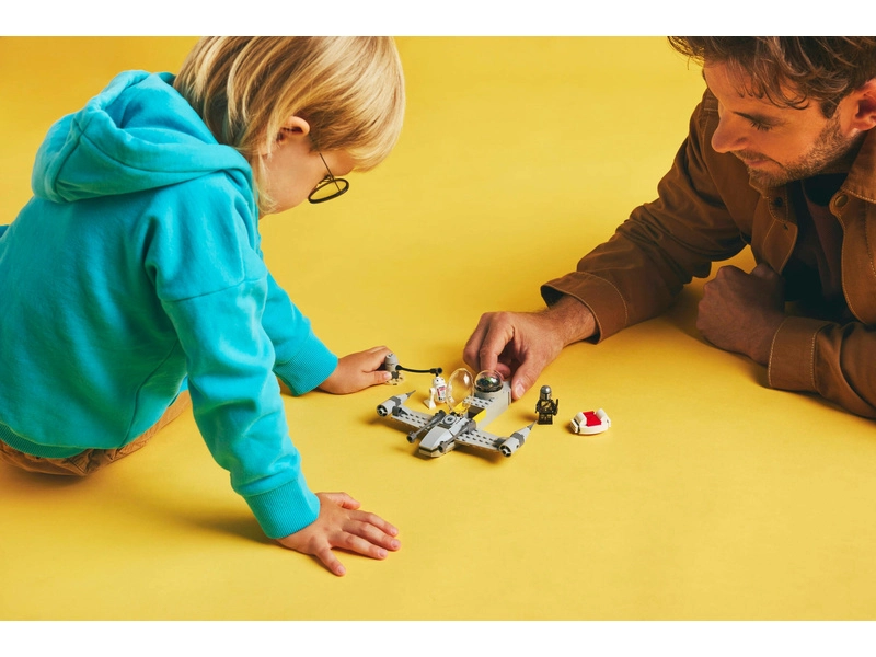 LEGO Star Wars – Mando, Grogu a stíhačka N-1 Starfighter™