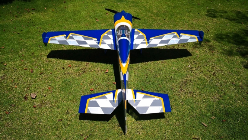RC letadlo 114" Slick 580 2,9m, modrá