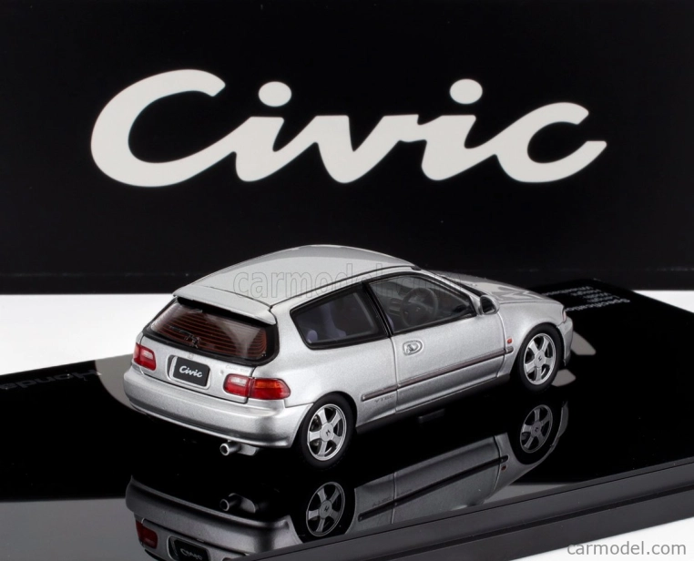 Lcd-model Honda Civic Sir Ii Eg6 Vtec 1993 1:43 Silver