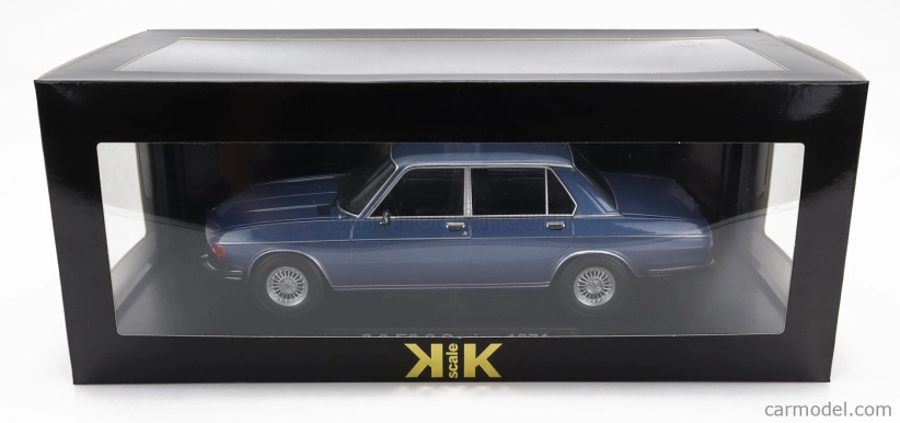 BMW 3.0s E3 Mkii 1971 v mierke 1:18 Blue Met