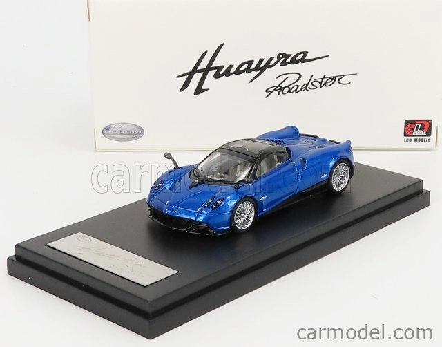 Lcd-model Pagani Huayra Roadster 2018 1:64 Blue