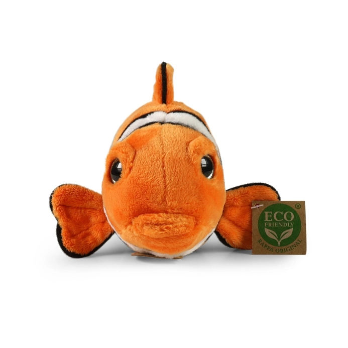 Rappa Plyšová ryba klaun očkatý 25 cm ECO-FRIENDLY