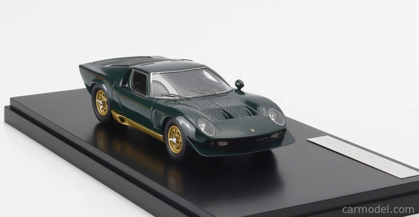 Matrix scale models Lamborghini Miura P400s Millechiodi 1969 1:43 Zelená