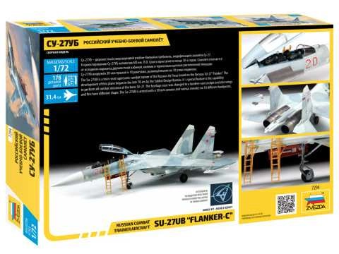 Zvezda Sukhoi SU-27 UB Flanker-C (1:72)