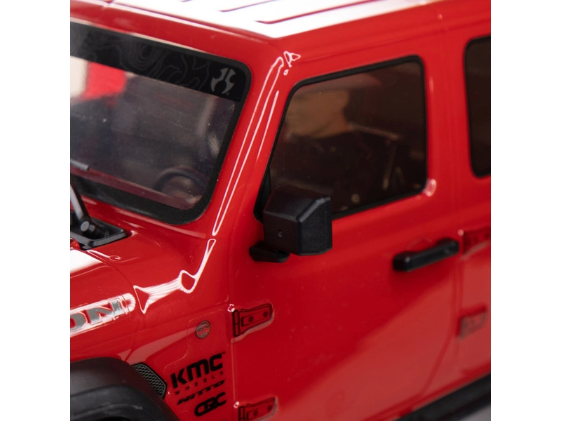 RC auto Axial SCX10 III Jeep JT Gladiator 4WD 1:10 RTR, červené