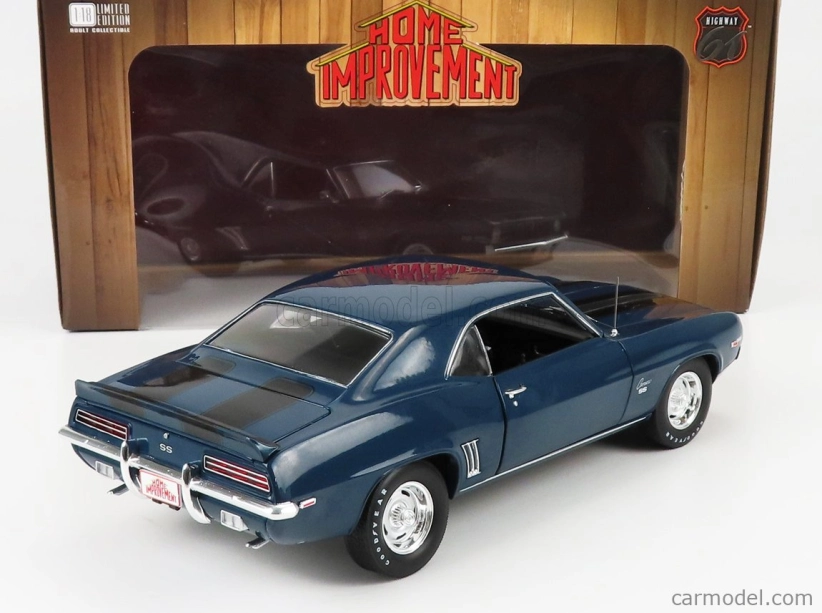Highway61 Chevrolet Camaro Ss Coupe 1969 - The Improvement 1991-1999 1:18 Modrá čierna