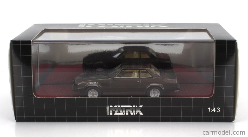 Matrix modely v mierke De tomaso Longchamp Gts/e 1988 1:43 Brown Met