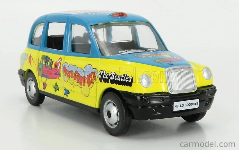 Corgi Austin London Taxi Lti Tx4 2014 - The Beatles 1:36 Žlutá Světle Modrá