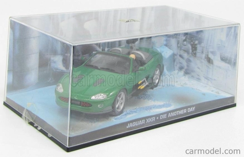 Edícia Jaguar Xkr Spider Open 2002 - James Bond 007 - Die Another Day - La Morte Puo' Attendere 1:43 Green Met