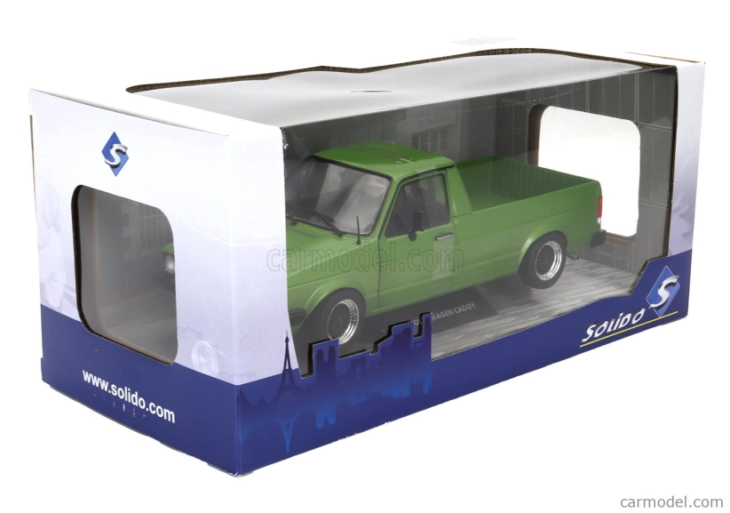Solido Volkswagen Caddy Pick-up Mki 1982 1:18 Zelená