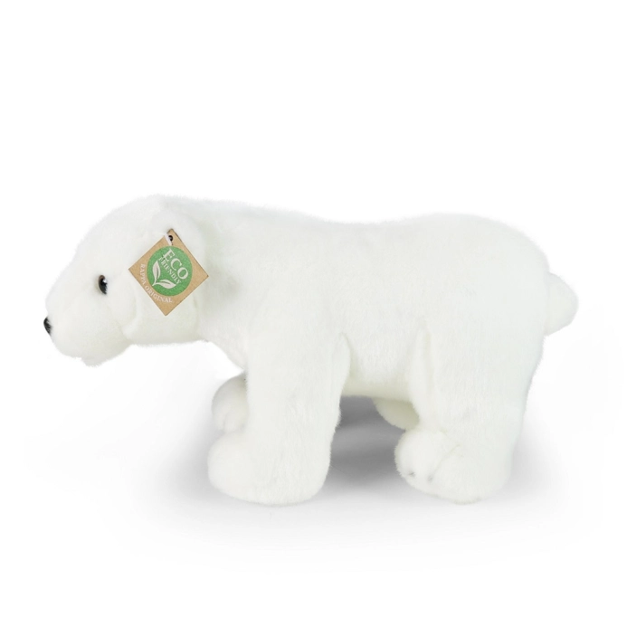 Rappa Plyšový ľadový medveď stojaci 30 cm ECO-FRIENDLY
