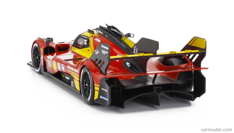 Bburago Ferrari 499p 3.0l Turbo V6 Team Ferrari Af Corse N 50 Winner 24h Le Mans 2024 Antonio Fuoco – Miguel Molina – Nicklas Nielsen 1:18 Red