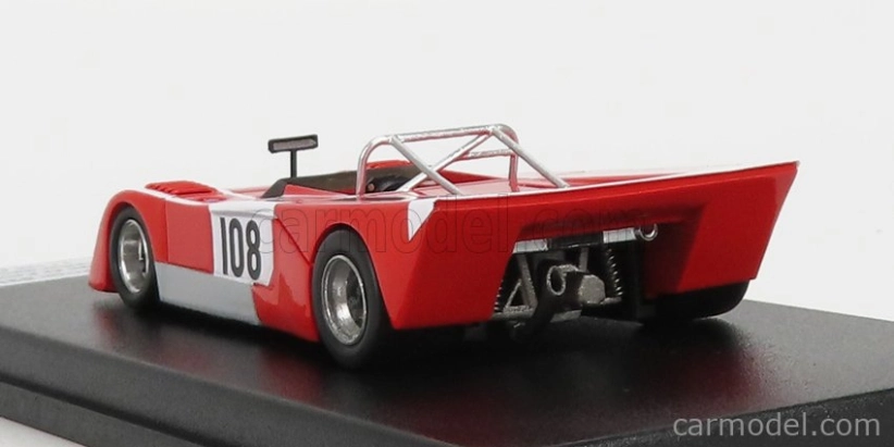 Trofeu Chevron B21 N 108 3. Rampa De Penha 1972 C.gaspar 1:43 červená biela