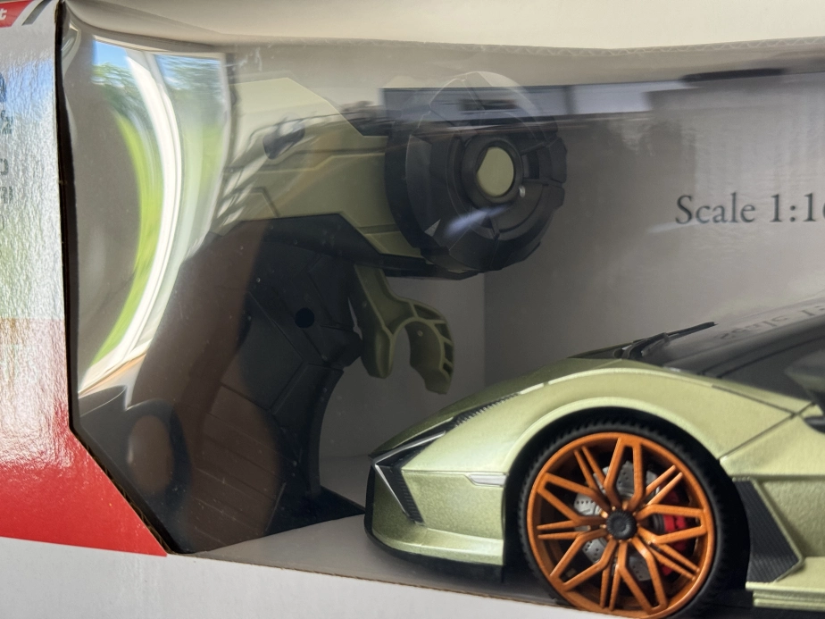 RE.EL Toys RC auto Lamborghini Sian 1:16 zelená metalíza, LED 2,4GHz