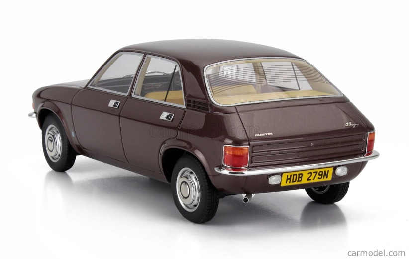 Modely v mierke Cult-scale Austin Allegro 1973 1:18 Brown Met