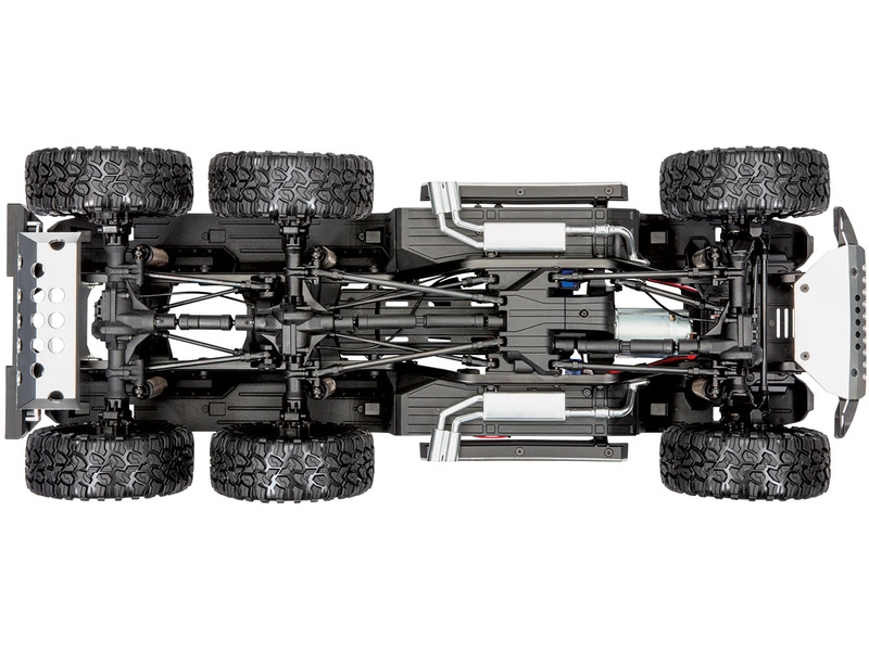 RC auto Traxxas TRX-6 Mercedes G 63 6x6 1:10 RTR, strieborné