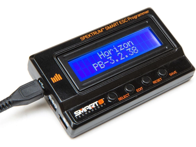 Programátor Spektrum Smart pre riadiace jednotky Avian a Firma