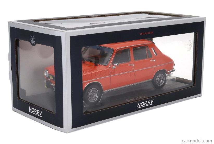 Norev Simca 1100 Ti 1974 1:18 Sumatra Red