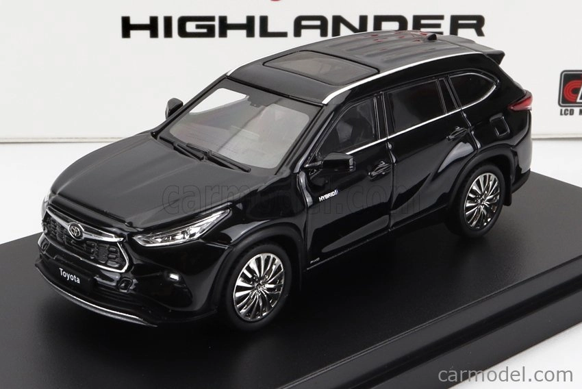 Lcd-model Toyota Highlander 2022 1:64 Black