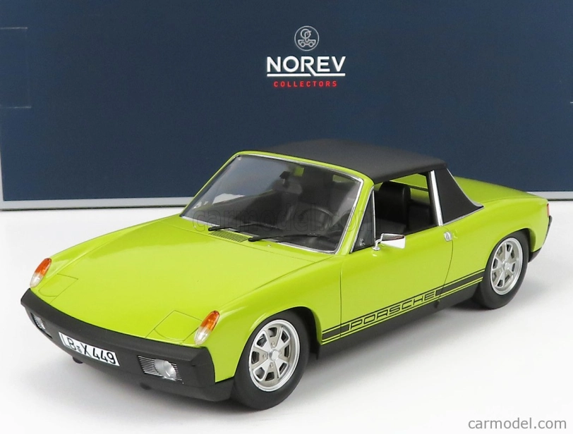 Norev Porsche Volkswagen 914/4 2.0 1975 1:18 Svetlozelená