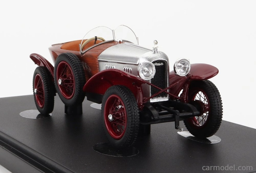 Autocult Amilcar Cgs 3 Skiff Francúzsko 1925 1:43 Strieborná červená