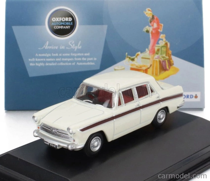 Oxford-models Austin Cambridge 1959 1:76 Bílá Červená