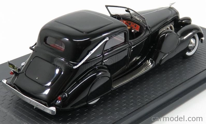 Matrix scale models Duesenberg Sj 533-2582 Town Car Lwb Bohman & Schwartz 1935 1:43 Black