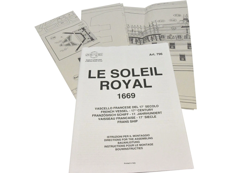 Mantua Model Le Soleil Royal 1:77 kit